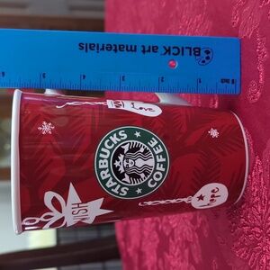 Collectible 2009 Starbucks bone china Christmas / Holiday mug